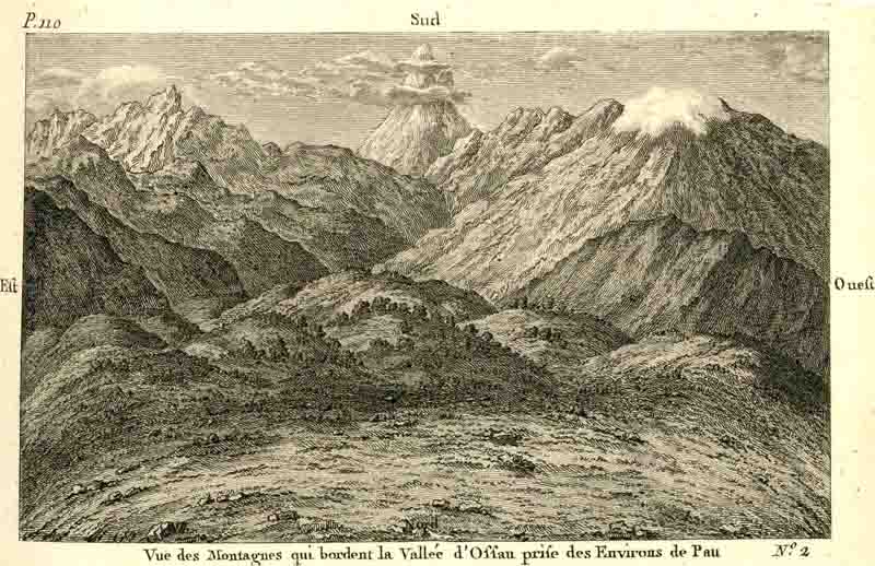 Vallée d'Ossau par Palassou