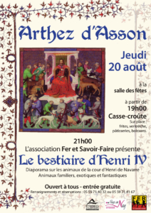 Le bestiaire d’Henri IV - Association Fer et Savoir-Faire 