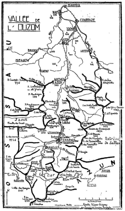 Jean Defos du Rau La vallée de l’Ouzom (1944) Fer et savoirfaire